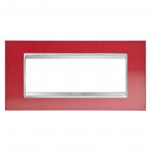  PLAQUE LUX 6P METAL RED GLAMOU 