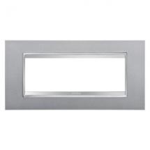  PLAQUE LUX 6P TITANE 