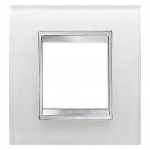  PLAQUE LUX INT. 2P VERRE GLACE 