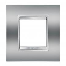  PLAQUE LUX INT. 2P CHROME 