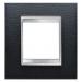  PLAQUE LUX INT. 2P CUIR NOIR 