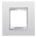  PLAQUE LUX INT. 2P BLANC CREME 