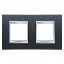  PLAQUE LUX INT. 2+2P H CUIR NO 