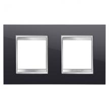  PLAQUE LUX INT. 2+2P H NOIR TO 