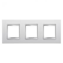  PLAQUE LUX INT. 2+2+2P H BLANC 