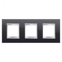  PLAQUE LUX INT. 2+2+2P H NOIR 