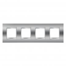  PLAQUE LUX INT. 2+2+2+2P H CHR 