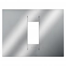  PLAQUE GEO 1P CHROME 