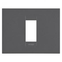  PLACCA GEO 1P NERO SATINATO 