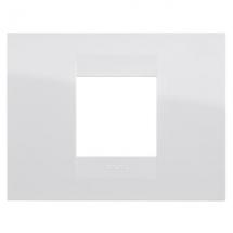  PLAQUE GEO 2P BLANC 