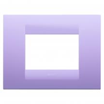  PLAQUE GEO 3P AMETHYST VIOLET 