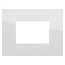  PLAQUE GEO 3P BLANC 