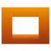  PLAQUE GEO 3P ORANGE OPAL 