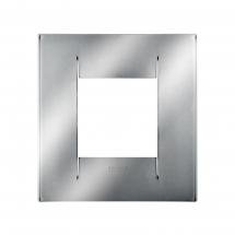  PLAQUE GEO INT. 2P CHROME 