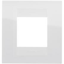  PLAQUE GEO INT. 2P BLANC CREME 