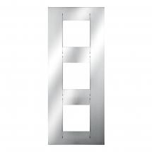  PLAQUE GEO INT. 2+2+2P V CHROM 