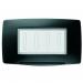  PLAQUE ETANCHE 4P IP55 NOIR 