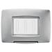  PLAQUE ETANCHE 4P IP55 TITANE 