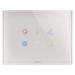  PLAQUE ICE TOUCH KNX 6 SYMB.BE 