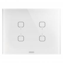  PLAQUE ICE TOUCH KNX BLANC 4 S 