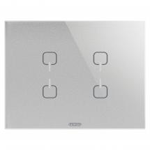  PLAQUE ICE TOUCH KNX TITANE 4 