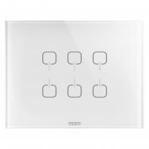  PLAQUE ICE TOUCH KNX BLANC 6 S 