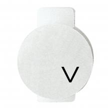  PLAQUET ''FLECHE VERTICALE BAS 