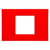 PLAQUE 2 POS.ROUGE GERANIUM SY 