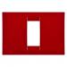  PLAQUE 1 POS.ROUGE BORDEAUX SY 