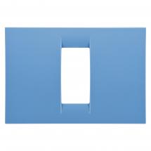  PLAQUE 1 POS.BLEU CIEL SYSTEM 