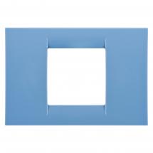  PLAQUE 2 POS.BLEU CIEL SYSTEM 