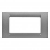  PLAQUE 4 P.TITANE METALLISE SY 