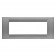  PLAQUE 6 P.TITANE METALLISE SY 