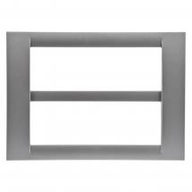  PLAQUE 12 POS.TITANE METALLISE 