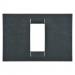  PLAQUE 1 POS.ARDOISE METALLISE 