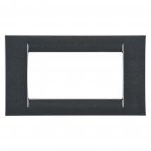  PLAQUE 4 POS.ARDOISE METALLISE 