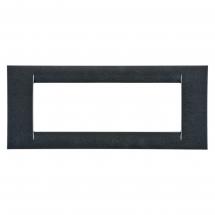  PLAQUE 6 POS.ARDOISE METALLISE 