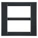 PLAQUE 8 POS.ARDOISE METALLISE 