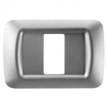  PLAQUE 1 POS.TITANE METALLISE 