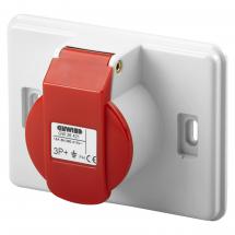  PRISE IEC309 3P+T16A 380V IP44 