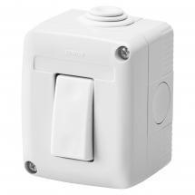  BOUTON-POUSSOIR UNIP.10A PROTE 