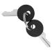  JEU 2 CLES POUR BOUTON-PUSSOIR 