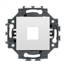 SUPPORT RJ45 KEYSTONE BLANC 