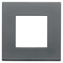  PLAQUE DAHLIA 1 POSTE GRIS FON 