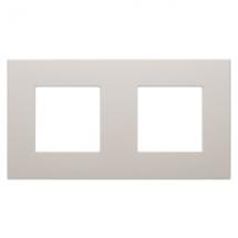  PLAQUE DAHLIA 2 POSTES H/V CHA 