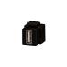 COUPLEUR USB KEYSTONE JACK NOI 