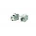  KIT 2 CONN.RJ 45 CAT.6A STP GR 