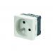 SOCLE DE PRISE 2P+T 16A 45X45 