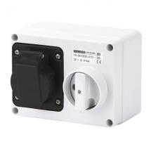  SOC.PR.VE.H.A.F.3P+T 32A 500V 