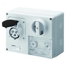  SOC.PR.VE.H.A.F.3P+T 16A 500V 